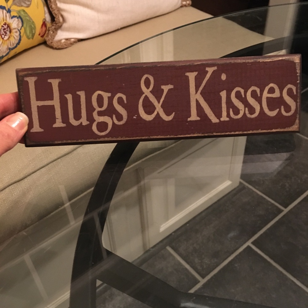 Valentine’s Day Wooden Sign 8 3/4” Long